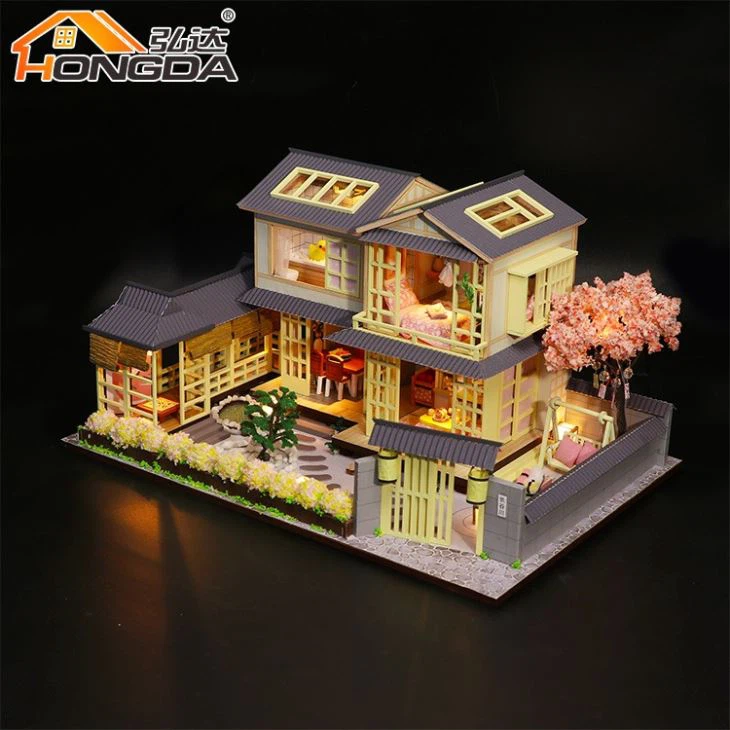 New Fashion Dollhouse Miniature House Craft