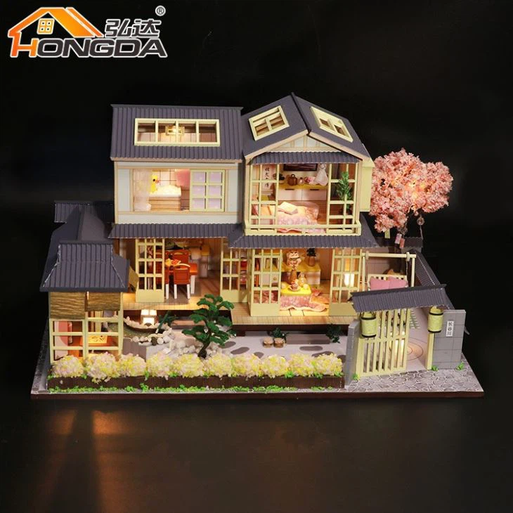 New Fashion Dollhouse Miniature House Craft